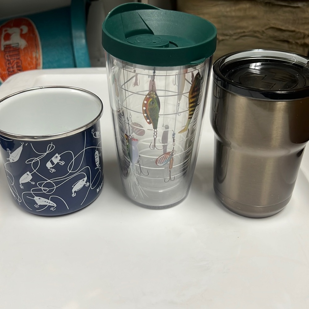 Fishing coffee cup bundle